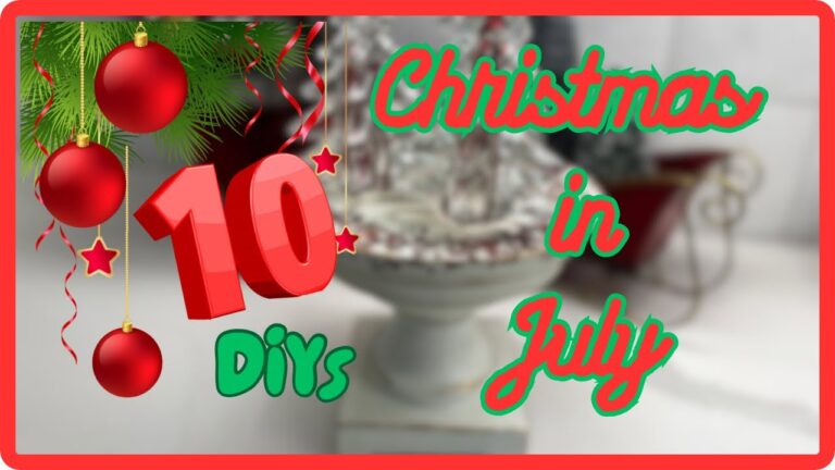 「7月のクリスマス！DIYデコ10選」