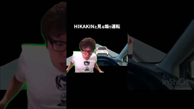 HIKAKINと見る迷惑行為:煽り運転