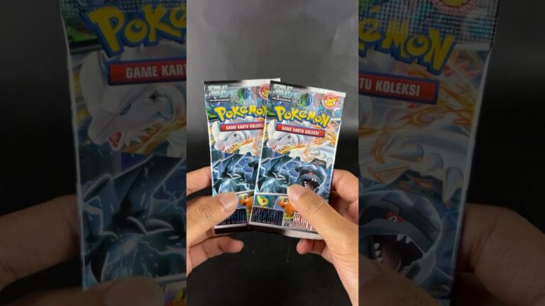 BAGAI (BOOSTERP PACK) HITAM DAN PUTIH #pokemonchannel #pokemon #pokemontcg