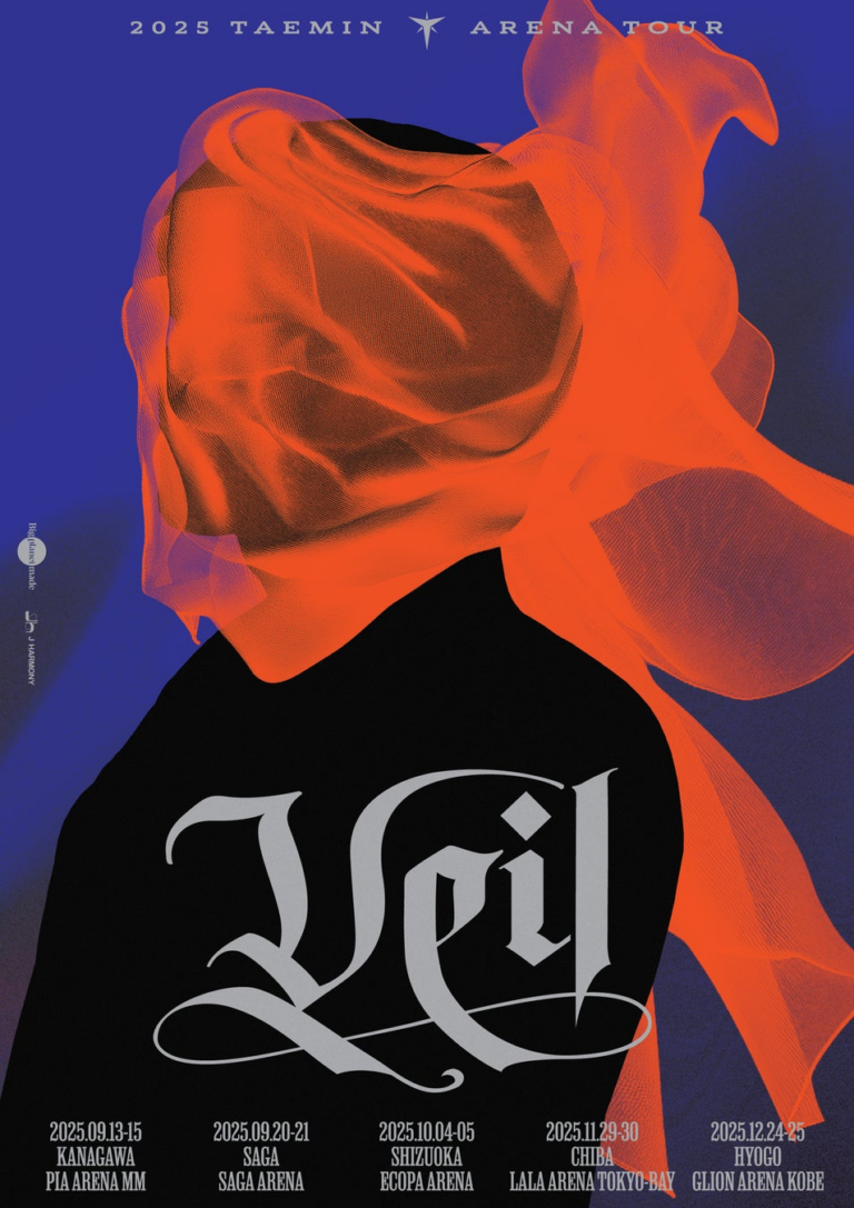 テミン2025年アリーナツアー「Veil」発表！新ポスター公開！