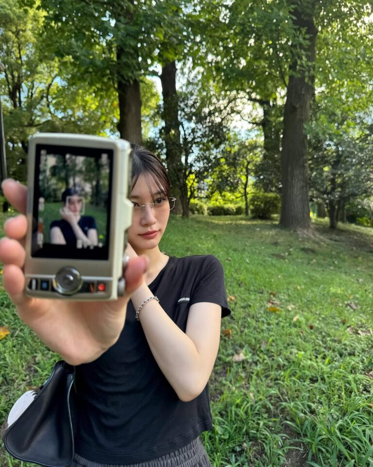 生見愛瑠🌟久々の光合成☀️🍃✨