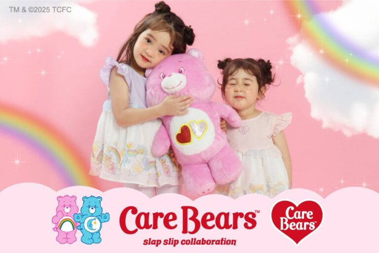 「SLAP SLIP」がケアベアと新コラボ！子供服が登場✨