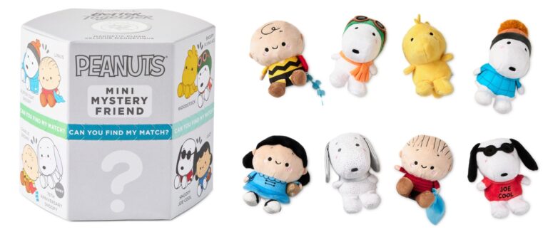 キュートなスヌーピー75周年ぬいぐるみ登場！ワクワクのブラインド仕様！