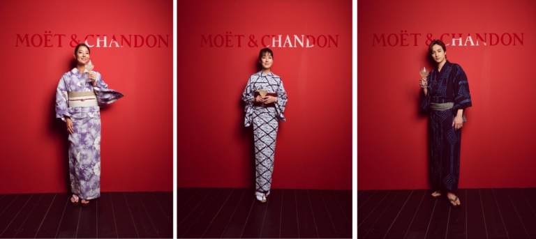 「浴衣美女たちが楽しむ夏のシャンパン！」