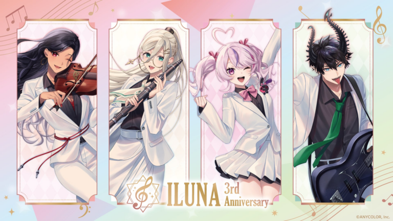 ILUNA3周年記念グッズ、予約開始！