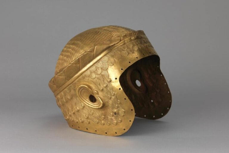 4600年前の「黄金カブト」の謎解明！誰が身につけた？