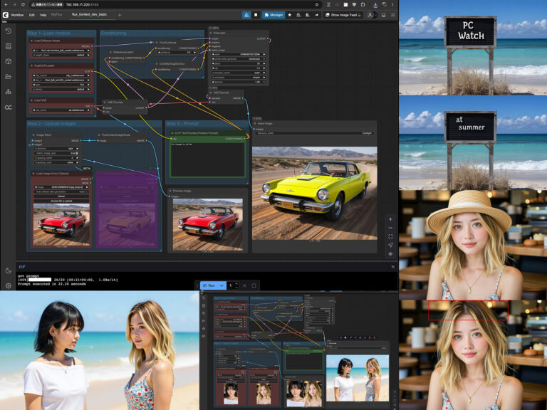 「顔も変えられるAI！FLUX.1の魅力」
