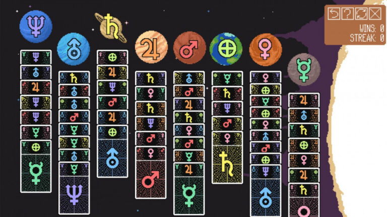 ババはあなたが開発者の奇抜なカードゲームですソリティアの謎が大きくなりそうです