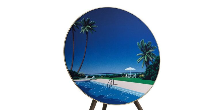 バング＆オルフセン、永井博コラボ！特別スピーカー登場