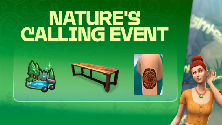 The Sims™4 Nature’s Calling Event 3週目