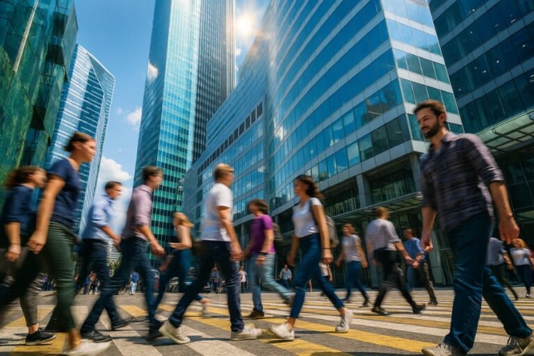 「都会人、40年で歩行スピード15％UP！」