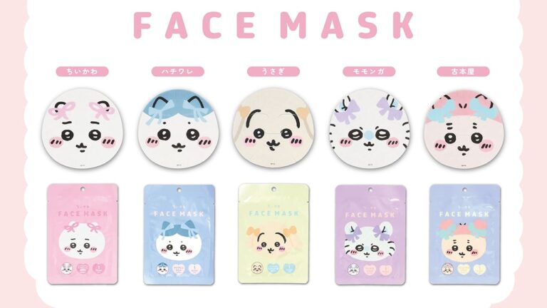 「ちいかわ」フェイスマスク第3弾登場！なりきりアイテム発売中✨