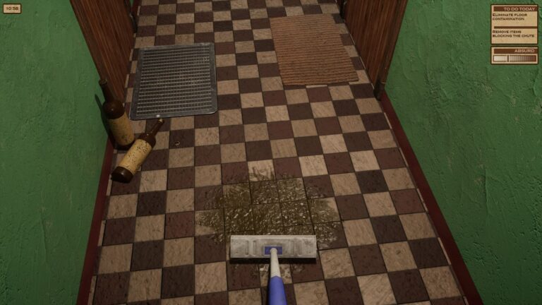 「サボり満点！管理人シム『Janitor Simulator』登場」