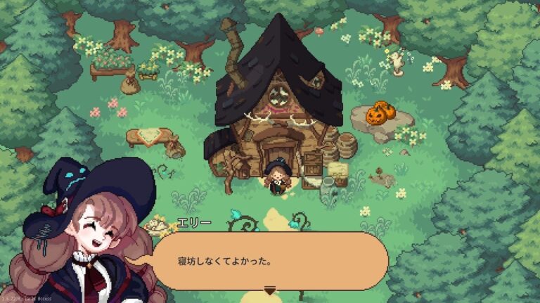 「魔女っ子RPG『Little Witch』9月4日登場！猫と村人とスローライフ」
