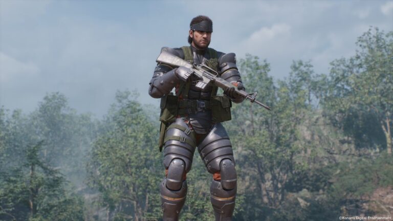 「METAL GEAR SOLID Δ」バトルドレス動画公開！懐かしのMGSPW風デザイン！