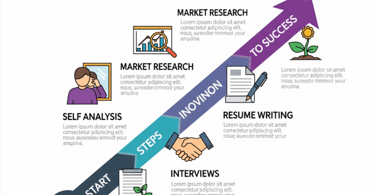 「転職成功のための準備法！」