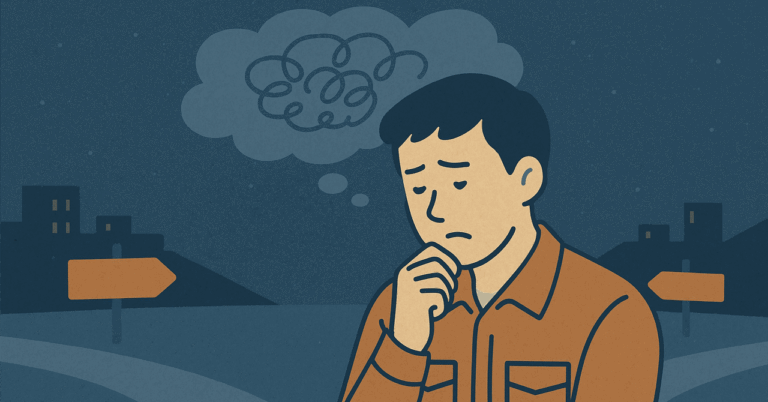 「転職か残留か？選択のモヤモヤ」