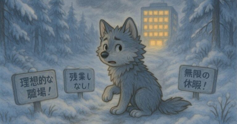 「ホワイト職場の逆説的恐怖」