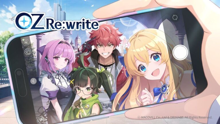 「OZ Re:write」新キャラクター＆アニメPV発表！