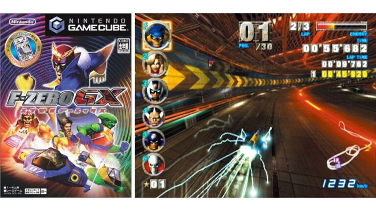 「F-Zero GX発売！速さ2000キロ超」