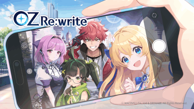 『オズ リライト』事前登録スタート！SNSで英雄と共に異世界RPG冒険へ！
