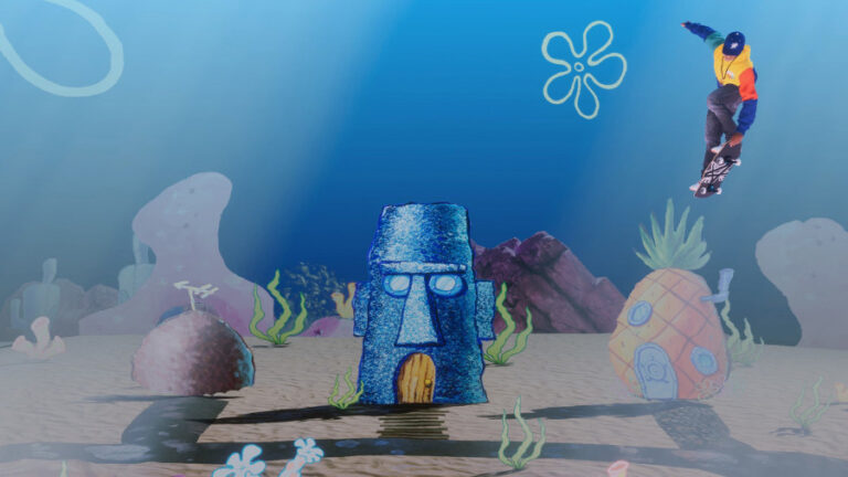 THPS 3+4のスポンジボブレベルのロックを解除する方法