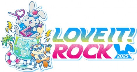 『LOVE IT! ROCK 2025』ロゴ