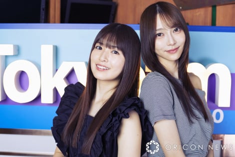 『水曜喋るズ ソプラノC』に出演した小川彩、弓木奈於（撮影／近藤誠司）