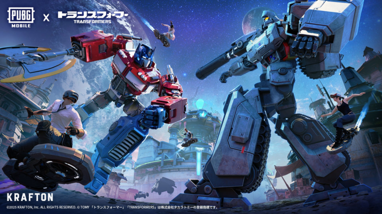 『PUBG MOBILE』に『トランスフォーマー』降臨！迫力のコラボ体験！
