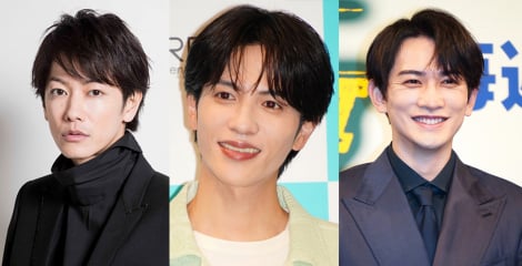 佐藤健、志尊淳、町田啓太