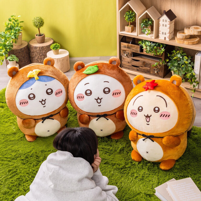 「ちいかわ」たぬきぬいぐるみ登場！