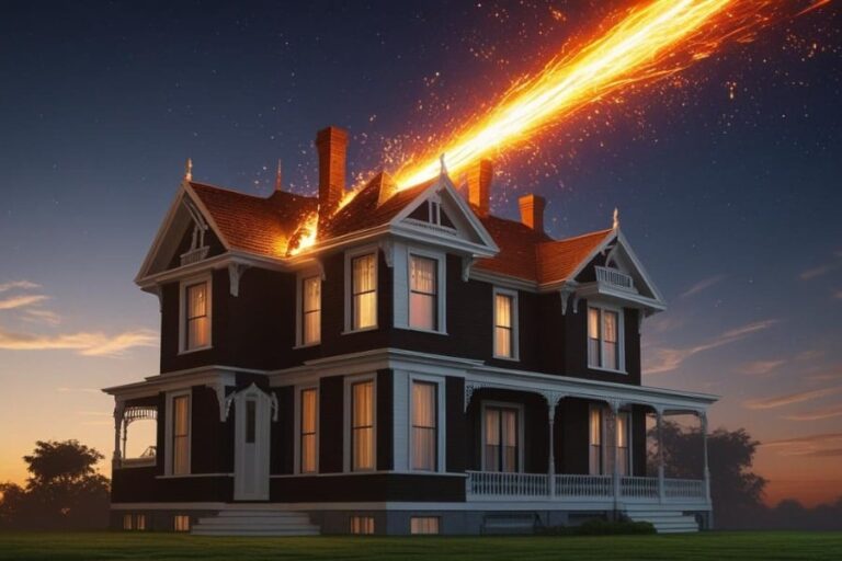 「ミニトマト隕石、家屋貫通！驚愕の落下」