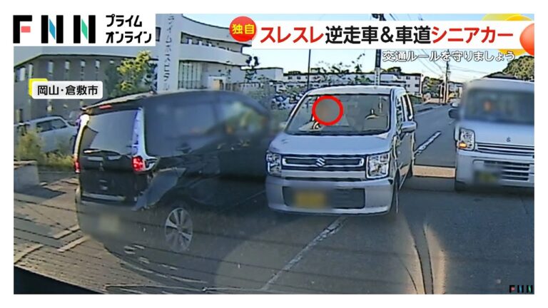 <p><strong>逆走車＆シニアカーの危険運転！</strong></p>
