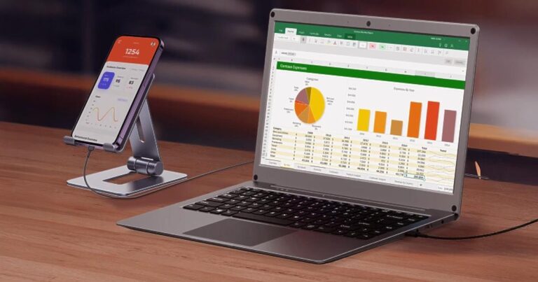 「スマホがPCに変身！新型モニター登場」