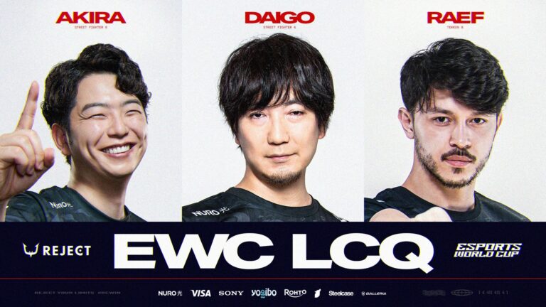 「REJECT」選手、EWC2025最終予選出場決定！