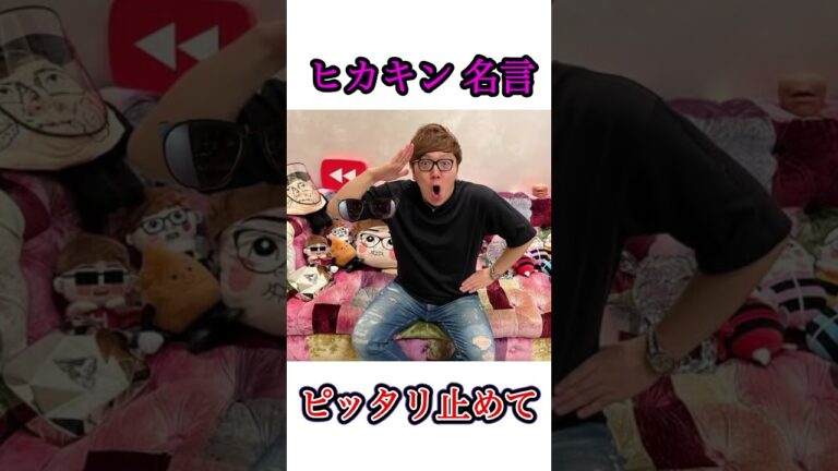 【YouTuber】 ヒカキンの名言。心に響く名言。#鬼滅の刃 #ヒカキン #hikakin   #YouTube #onepiece #TikTok #shorts #名言 #名言集 #funny