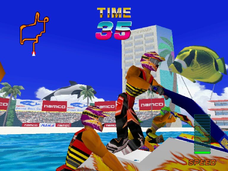 「ナムコのアクアジェット、8月14日配信開始！」