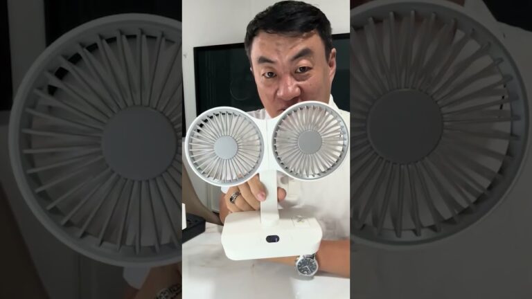 「驚きのデュアルデスクファン！節約術も公開」