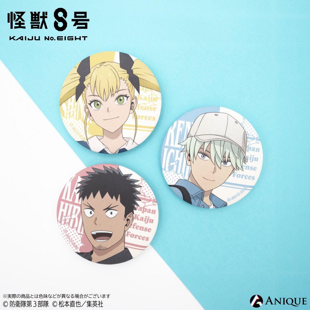 トレーディングマット缶バッジ