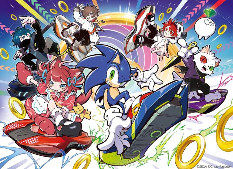 「ソニックレーシング」とクレイジーラクーンがコラボ！新楽曲＆ステッカー登場！