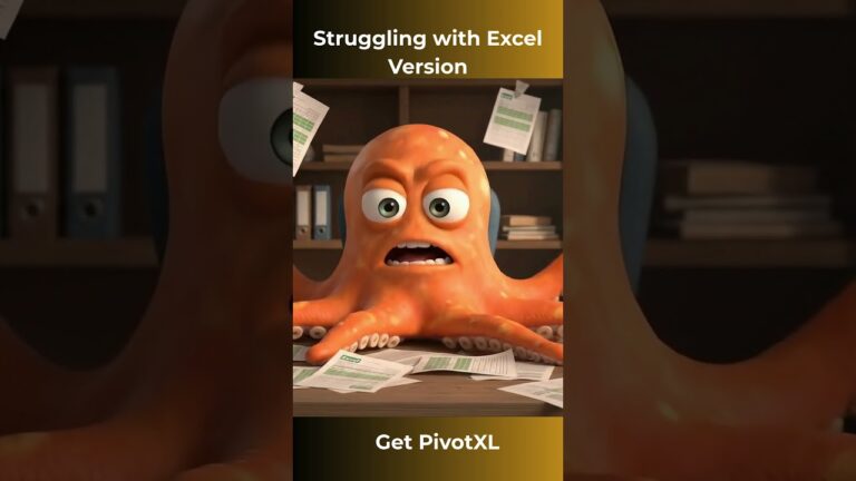 「エクセル地獄！8本の足でも解決不能」