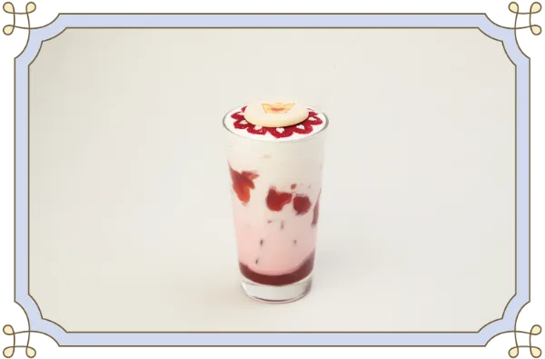 ストロベリーショートケーキドリンク