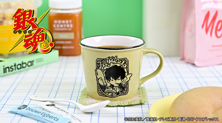「銀魂×ビィズニィズ」ホーロー風マグカップ