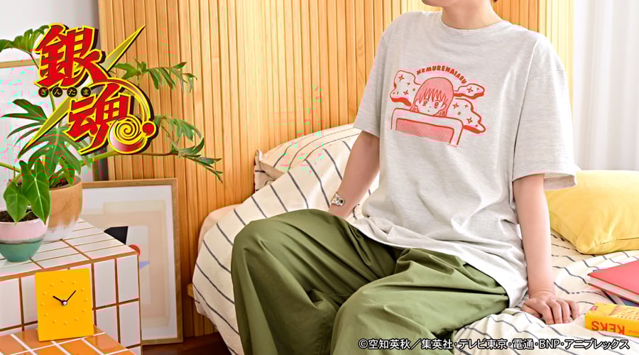 「銀魂×ビィズニィズ」クルーネックTシャツ