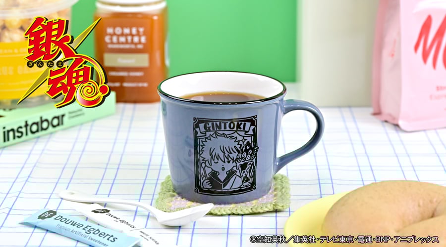 「銀魂×ビィズニィズ」ホーロー風マグカップ