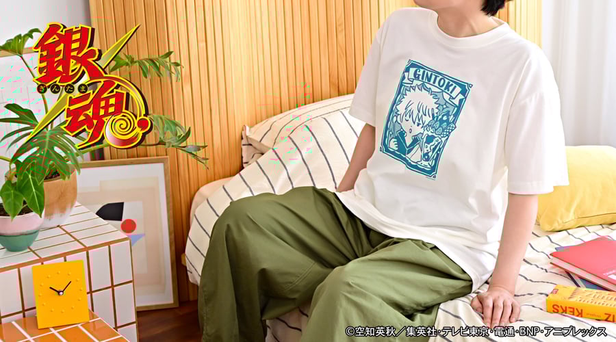 「銀魂×ビィズニィズ」クルーネックTシャツ