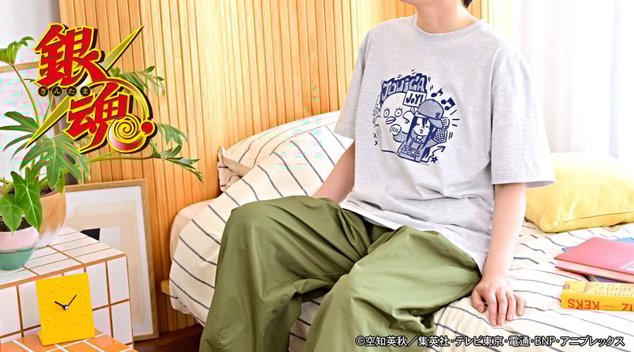 「銀魂×ビィズニィズ」クルーネックTシャツ