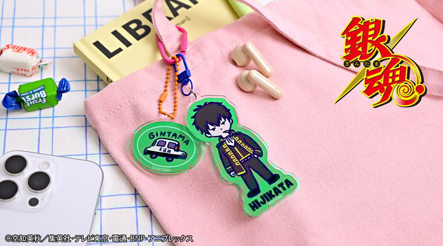 「銀魂×ビィズニィズ」デタッチャブルアクリルキーホルダー