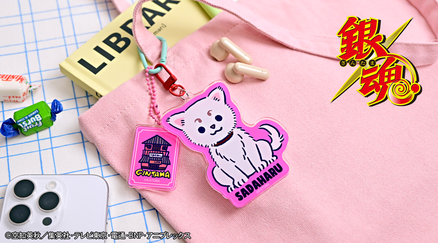 「銀魂×ビィズニィズ」デタッチャブルアクリルキーホルダー