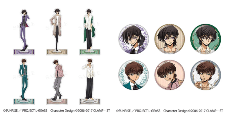 「コードギアス×ファミマ！ルルーシュとスザクの新グッズ登場」